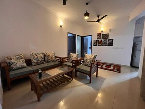 Living Room in 3 BHK Apartment at Uninav Bliss, Raj Nagar Extension – for Rent