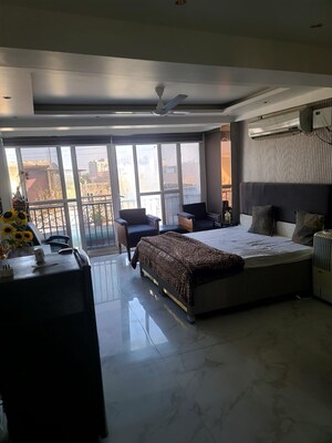 Living Room in 4 BHK Builder Floor at Jawahar Nagar – for Sale