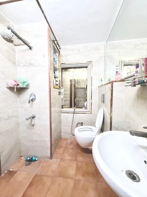 Bathroom in 4 BHK Builder Floor at Jawahar Nagar – for Sale