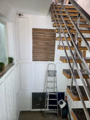 Staircase in 4 BHK Builder Floor at Jawahar Nagar – for Sale
