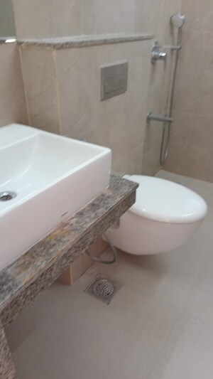 Bathroom in 3 BHK Apartment at Sunteck City Avenue 4, Goregaon West – for Rent