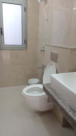 Bathroom in 3 BHK Apartment at Sunteck City Avenue 4, Goregaon West – for Rent
