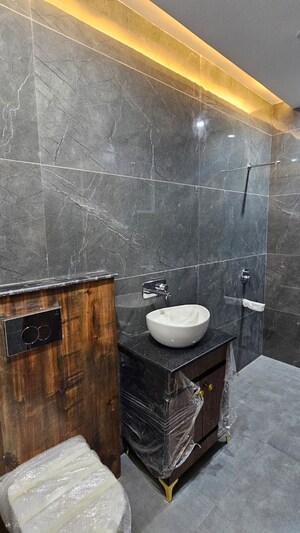 Bathroom in 3 BHK Builder Floor at Puri Kohinoor, Sector 89 – for Sale