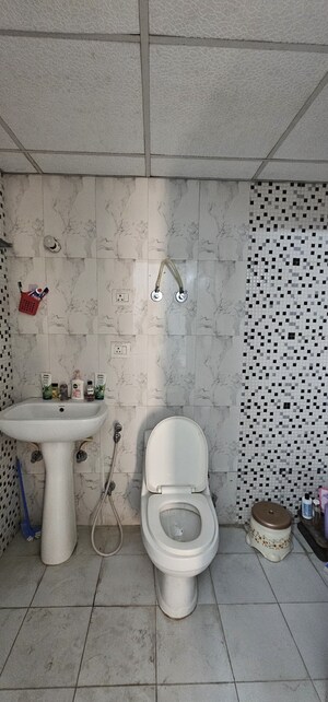 Bathroom in 3 BHK Apartment at ABA Olive County, Vasundhara Sector 5 – for Sale