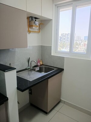 Kitchen in 3 BHK Apartment at Brigade Laguna, Hebbal – for Rent