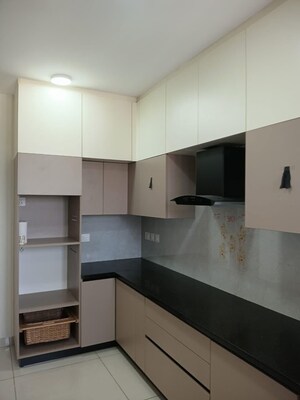 Kitchen in 3 BHK Apartment at Brigade Laguna, Hebbal – for Rent