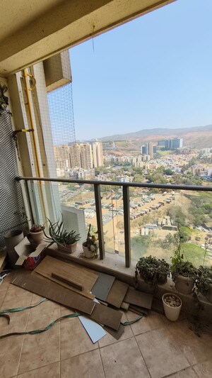 Balcony in 2 BHK Apartment at Satellite Tower, Goregaon East – for Rent