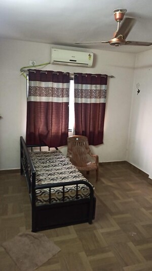 Bedroom in 2 BHK Apartment at Vaishnavi Sahil Heights, Pimple Nilakh – for Rent