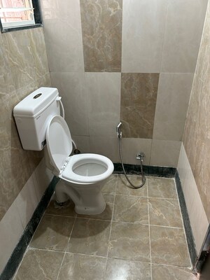 Bathroom in 2 BHK Apartment at RR Lunkad 66 Avenue, Pimple Nilakh – for Rent