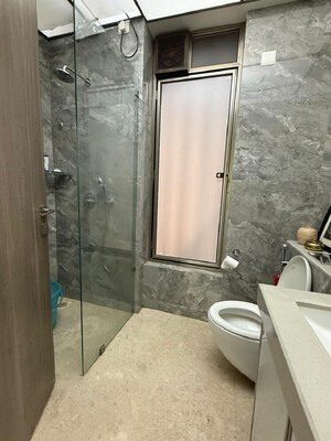 Bathroom in 2 BHK Apartment at Bandra West – for Rent
