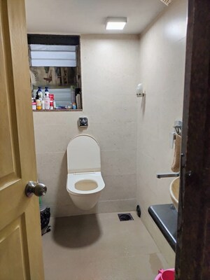Bathroom in 2 BHK Apartment at Accord CHS Andheri West, Andheri West – for Rent