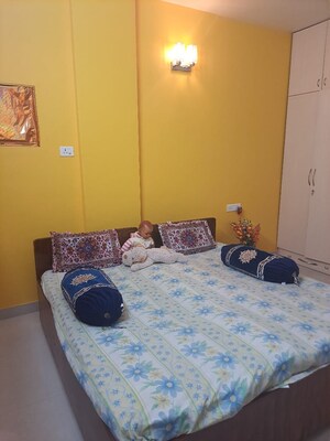 Living Room in 2 BHK Apartment at VTP Solitaire, Baner – for Rent