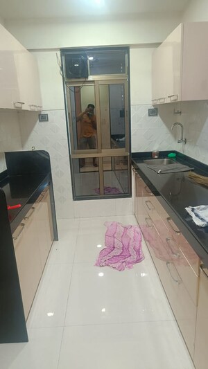 Kitchen in 1 BHK Apartment at Shiv Shakti Tower 28, Malad East – for Rent
