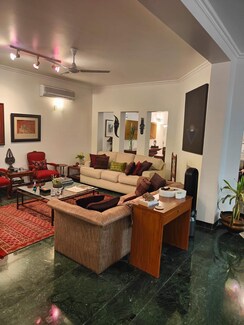 5 BHK + Pooja Room,Servant Room,Study Room,Extra Room,Basement,Store Room Villa For Sale in Panchsheel Park