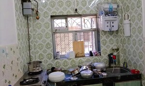 Kitchen in 2 BHK Apartment at Vashi Sector 29 – for Rent