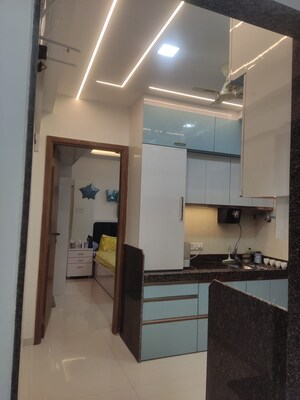 Kitchen in 1 BHK Apartment at Gauri Excellency, Kandivali West – for Rent