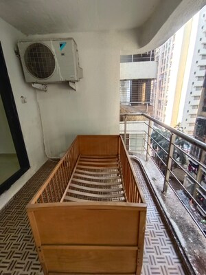 Balcony in 2 BHK Apartment at MM Spectra, Chembur – for Rent