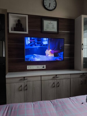Hall in 3 BHK Apartment at Godrej Central, Chembur – for Rent