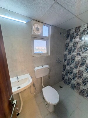 Bathroom in 2 BHK Apartment at Signature The Millennia 3, Sector 37d – for Rent