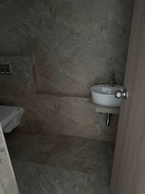 Bathroom in 2 BHK Apartment at Prescon Midtown Bay, Mahim West – for Rent