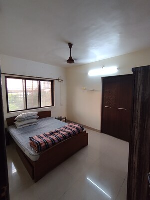 Bedroom in 1 BHK Apartment at Vasant Leela Complex, Vijay Nagari – for Rent