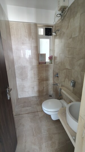 Bathroom in 2 BHK Apartment at JP Decks, Goregaon East – for Rent