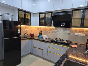 Kitchen in 3 BHK Apartment at Prestige Tranquil, Kokapet – for Rent