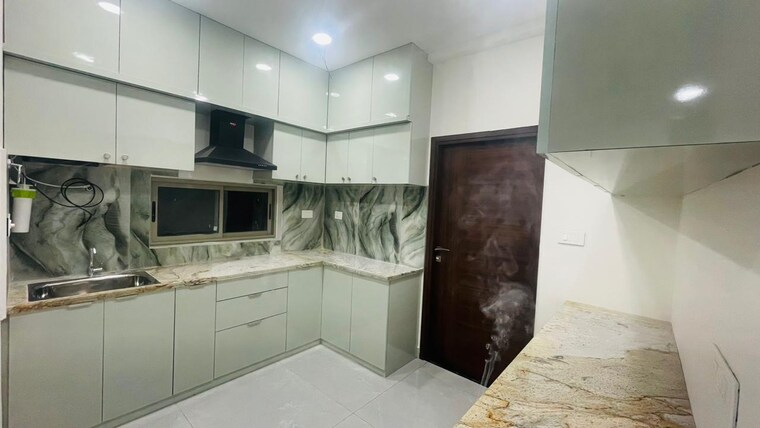Kitchen, hallmark-treasor 3 Bedroom 1765 Sq.Ft. Apartment In Narsingi Hyderabad 10365292