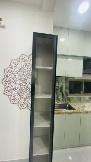 Kitchen in 3 BHK Apartment at Hallmark Treasor, Narsingi – for Rent