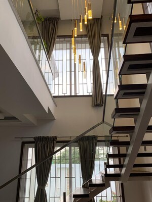 Staircase in 3 BHK Villa at High Grounds – for Sale