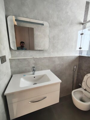 Bathroom in 3 BHK Apartment at Sri Fortune Sonthalia Sky Villas, Kokapet – for Rent