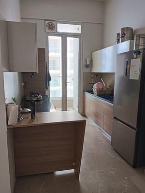 Kitchen in 3 BHK Apartment at Omkar Alta Monte, Malad East – for Rent