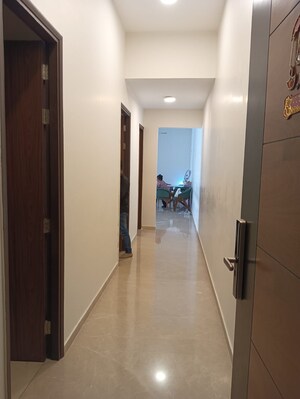 Building Lobby in 3 BHK Apartment at Omkar Alta Monte, Malad East – for Rent