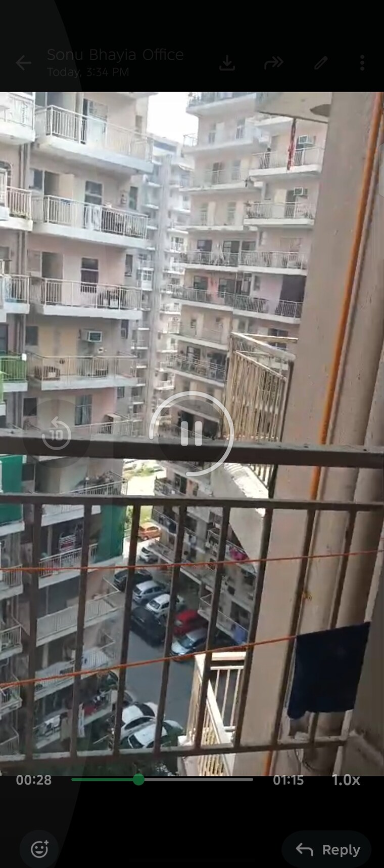 Balcony, adore-happy-homes-grand 2 Bedroom 505 Sq.Ft. Apartment In Sector 85 Faridabad 10365340