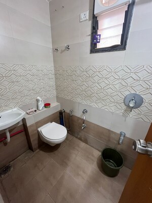 Bathroom in 3 BHK Apartment at Vastrapur – for Rent