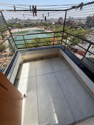 Balcony in 3 BHK Apartment at Vastrapur – for Rent