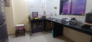 Kitchen in 2 BHK Apartment at Nav Durga CHS, Naupada – for Sale