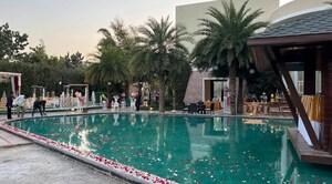 Swimming Pool in 3 BHK Builder Floor at Omaxe Ambrosia, North Mullanpur – for Rent