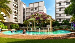 Swimming Pool in 3 BHK Apartment at Oakstone SN Celeste, Hosa Road Junction – for Sale