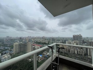 Balcony in 2 BHK Apartment at Omkar Alta Monte, Malad East – for Rent
