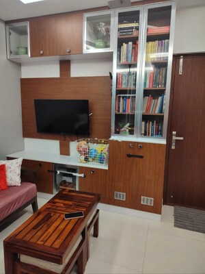Kitchen in 2 BHK Apartment at Abhee Lakeview, Sarjapur Road – for Rent