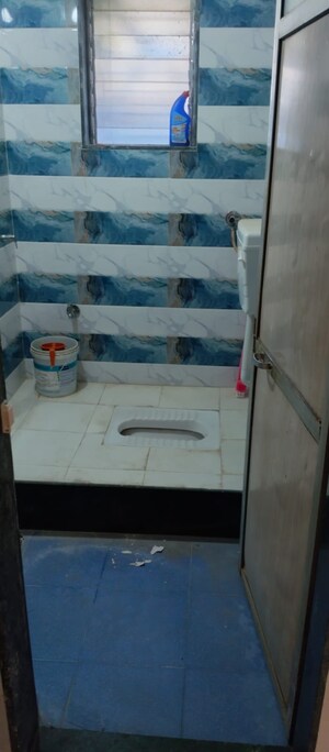 Bathroom in 1 RK Apartment at Ram Krishna Apartments, Bhandup West – for Rent