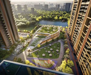 Balcony in 3 BHK Apartment at M3M Crown, Sector 111 – for Sale