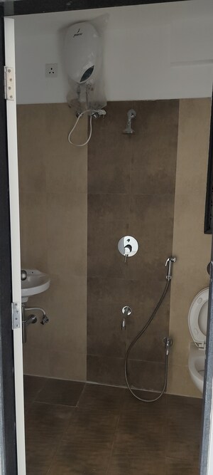 Bathroom in 1 BHK Apartment at Chandak Next, Borivali East – for Rent