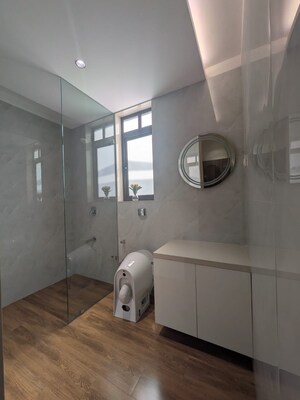 Bathroom in 3 BHK Apartment at SSPL The Strand, Kharadi – for Sale