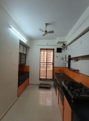 Kitchen in 3 BHK Apartment at Neelkanth Palms, Kapur Bawdi – for Rent