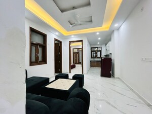 Living Room in  Builder Floor at Sainik Farm – for Rent