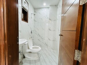 Bathroom in  Builder Floor at Sainik Farm – for Rent