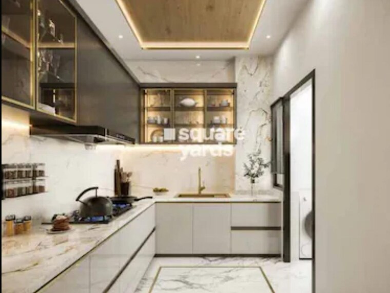 Kitchen, ss-cendana 3 Bedroom 1850 Sq.Ft. Apartment In Sector 83 Gurgaon 10390370