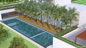 Balcony in 3 BHK Apartment at Majestique Marbella Phase 1, Kharadi – for Sale